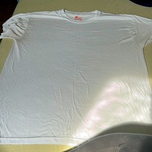 Plain white basic tee